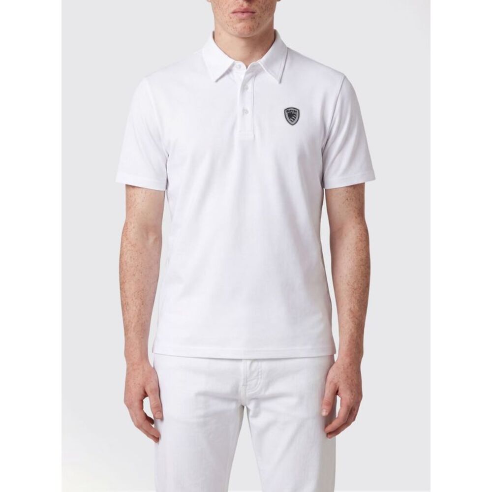 Blauer Polo Shirt Men White